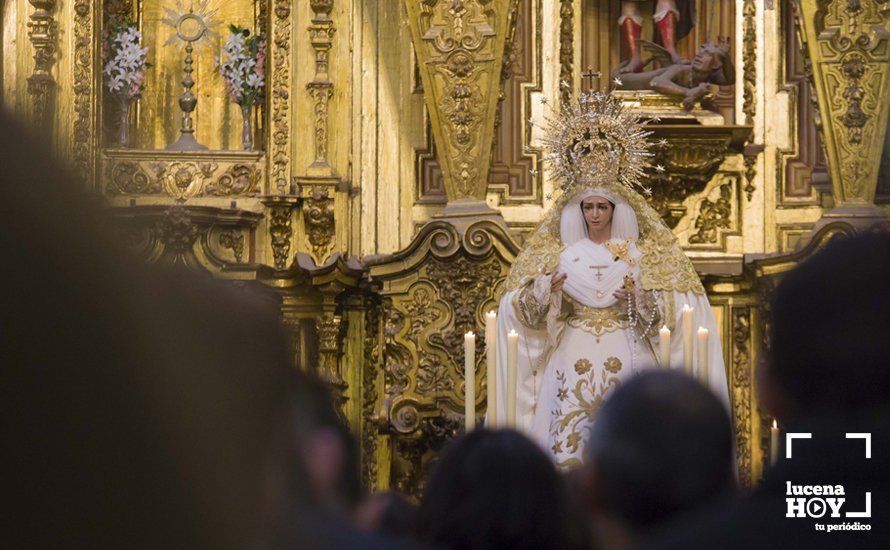 GALERÍA:  Un 'Rosario por la Paz' para abrir los actos conmemorativos del 50 Aniversario Fundacional de la Cofradía del Amor