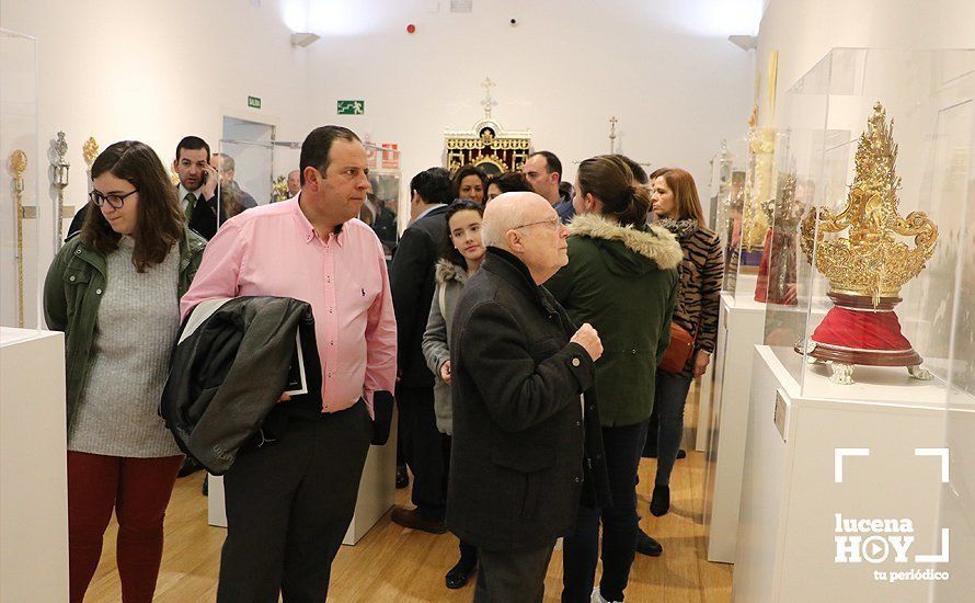 GALERÍA: Gran acogida a la muestra "El patrimonio cofrade lucentino", un paseo por casi cinco siglos de historia