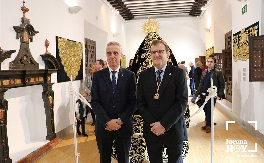 GALERÍA: Gran acogida a la muestra "El patrimonio cofrade lucentino", un paseo por casi cinco siglos de historia