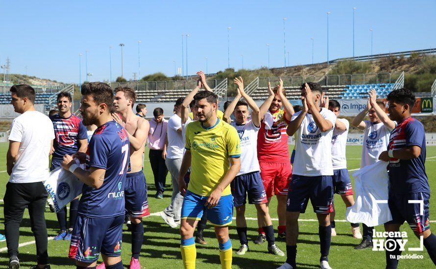 GALERÍA: El Lucecor celebra el campeonato en 2ª Andaluza y el ascenso de categoría en su temporada de debút