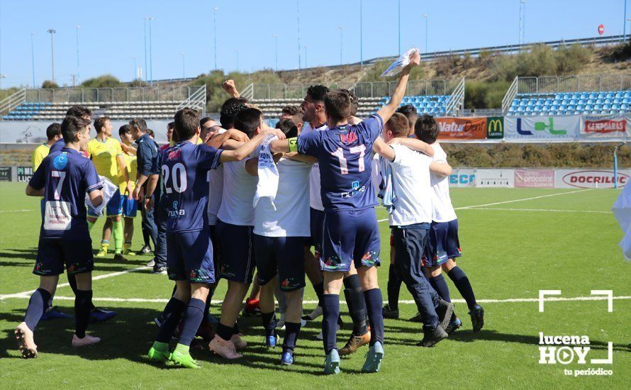 GALERÍA: El Lucecor celebra el campeonato en 2ª Andaluza y el ascenso de categoría en su temporada de debút