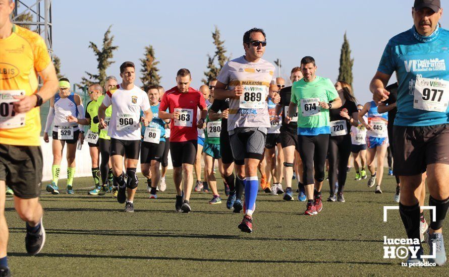 GALERÍA I: VI Media Maratón de Lucena: ¡A correr se ha dicho! (Salida y casco urbano)