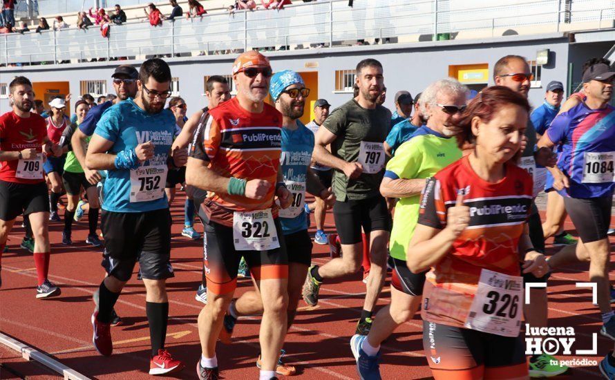 GALERÍA I: VI Media Maratón de Lucena: ¡A correr se ha dicho! (Salida y casco urbano)