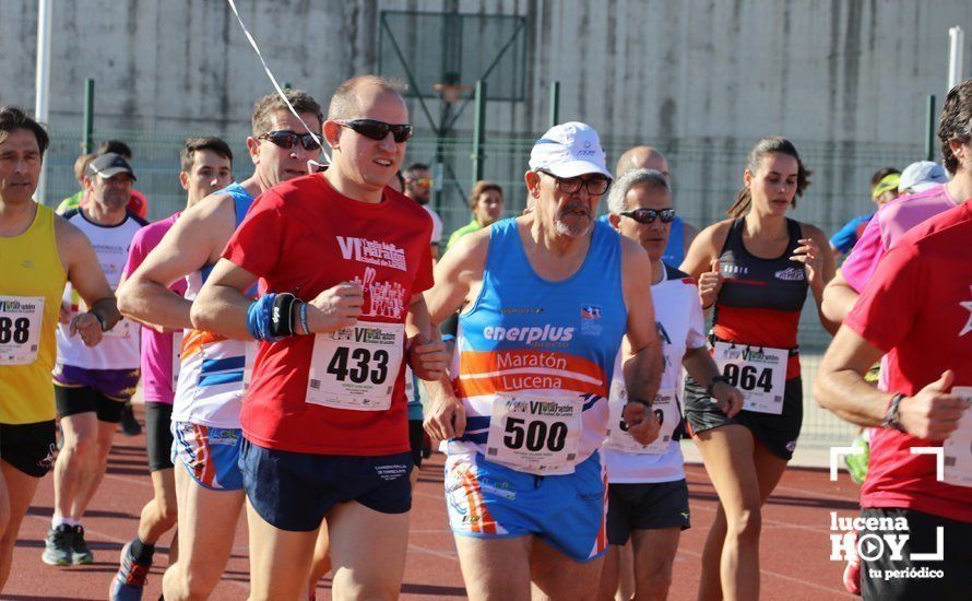 GALERÍA I: VI Media Maratón de Lucena: ¡A correr se ha dicho! (Salida y casco urbano)