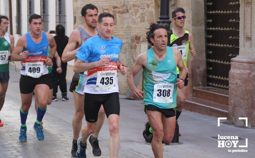 GALERÍA I: VI Media Maratón de Lucena: ¡A correr se ha dicho! (Salida y casco urbano)