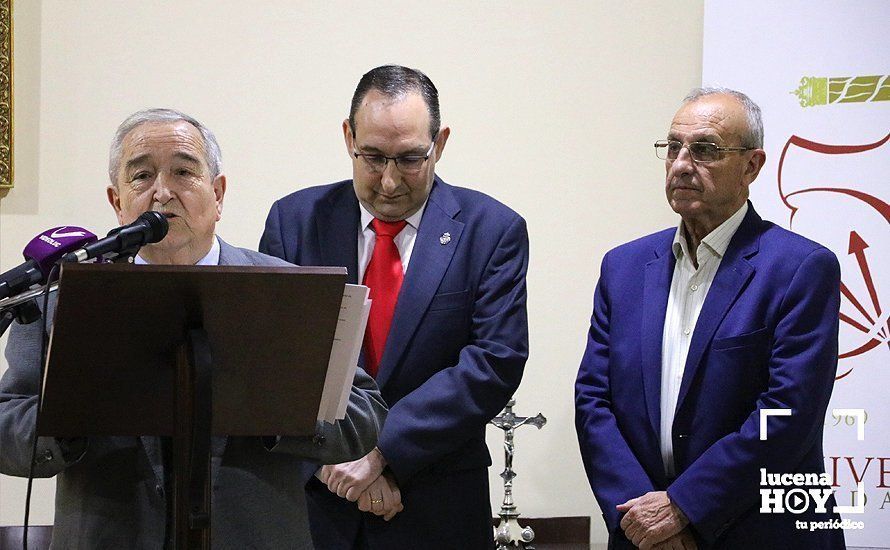 GALERÍA: Presentada la nueva túnica del Cristo del Amor, bordada por Mariano Martín Santonja GALERÍA: Presentada la nueva túnica del Cristo del Amor, bordada por Mariano Martín Santonja