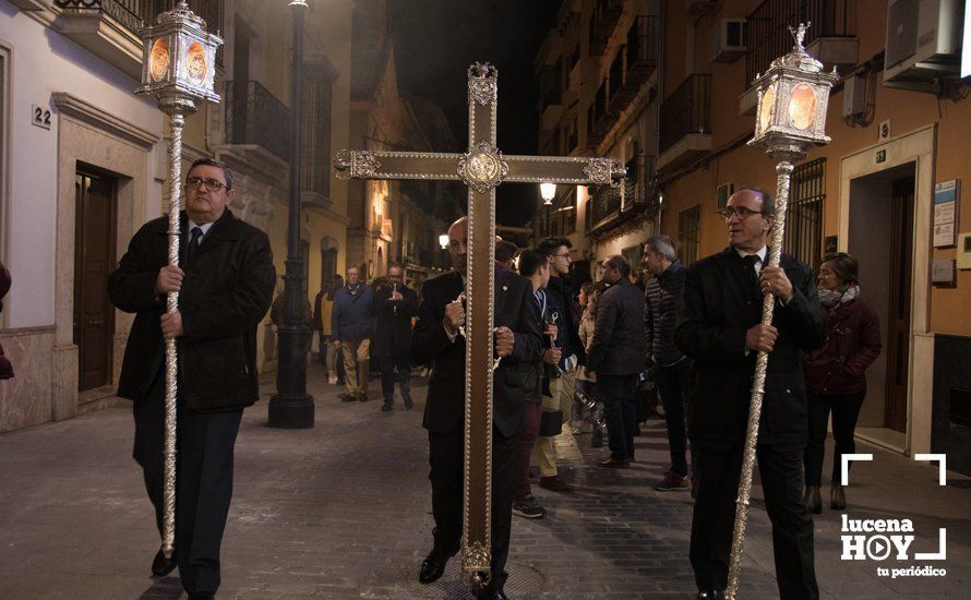 Galería: Jesús Preso recorre las calles de Lucena en solemne Vía Crucis