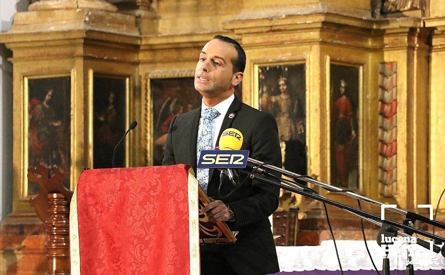 GALERÍA: El juez Esteban Rondón pronunció el Pregón de la Archicofradía del Carmen