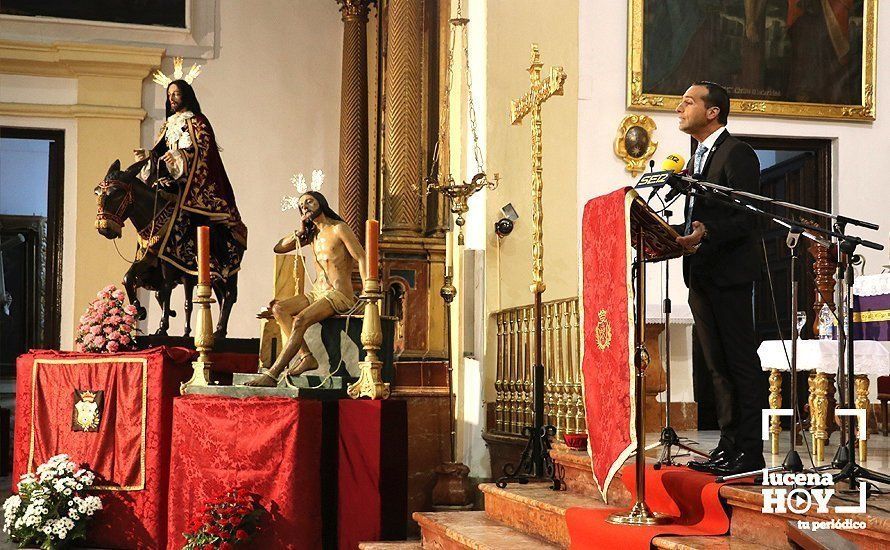 GALERÍA: El juez Esteban Rondón pronunció el Pregón de la Archicofradía del Carmen