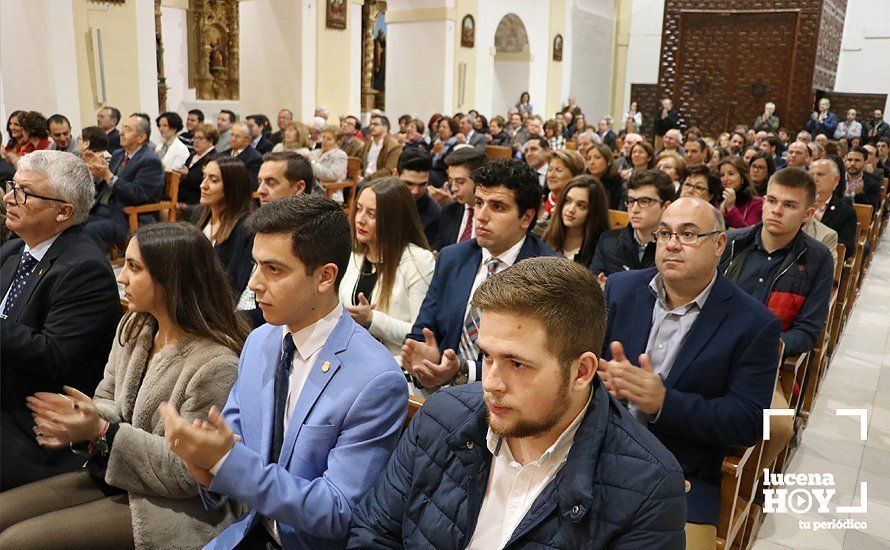 GALERÍA: El juez Esteban Rondón pronunció el Pregón de la Archicofradía del Carmen