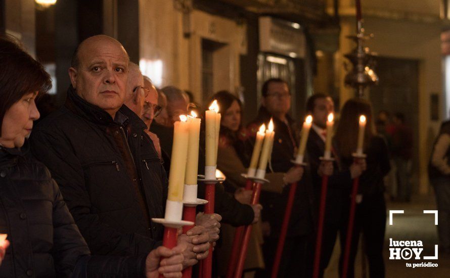 GALERÍA: La imagen del Stmo. Cristo de la Crucifixión recorre las calles en Vía Crucis