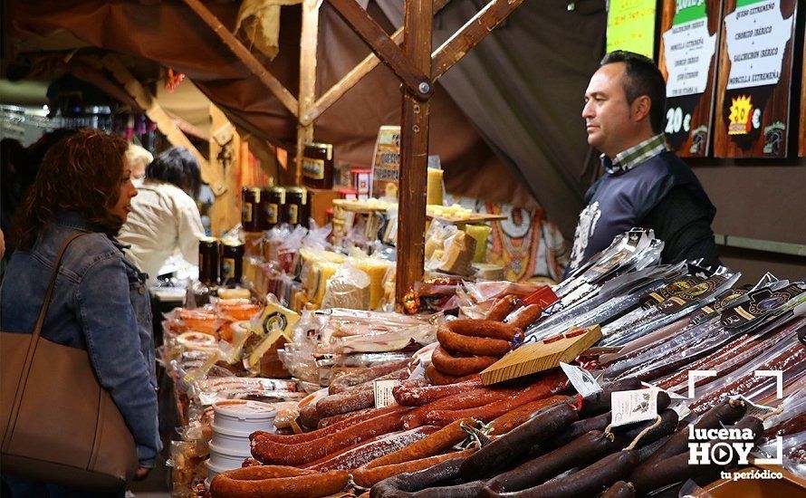 Una edición anterior del Mercado Medieval instalado en Lucena. Archivo