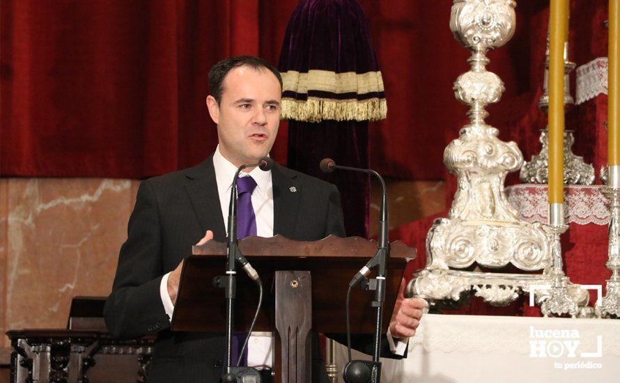 GALERÍA: Mario Cortés traza un mágico paseo por el Viernes Santo de Lucena en su Pregón a Ntro. Padre Jesús Nazareno GALERÍA: Mario Cortés traza un mágico paseo por el Viernes Santo de Lucena en su Pregón a Ntro. Padre Jesús Nazareno