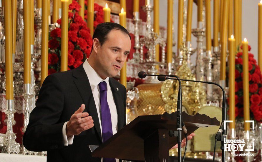 GALERÍA: Mario Cortés traza un mágico paseo por el Viernes Santo de Lucena en su Pregón a Ntro. Padre Jesús Nazareno GALERÍA: Mario Cortés traza un mágico paseo por el Viernes Santo de Lucena en su Pregón a Ntro. Padre Jesús Nazareno