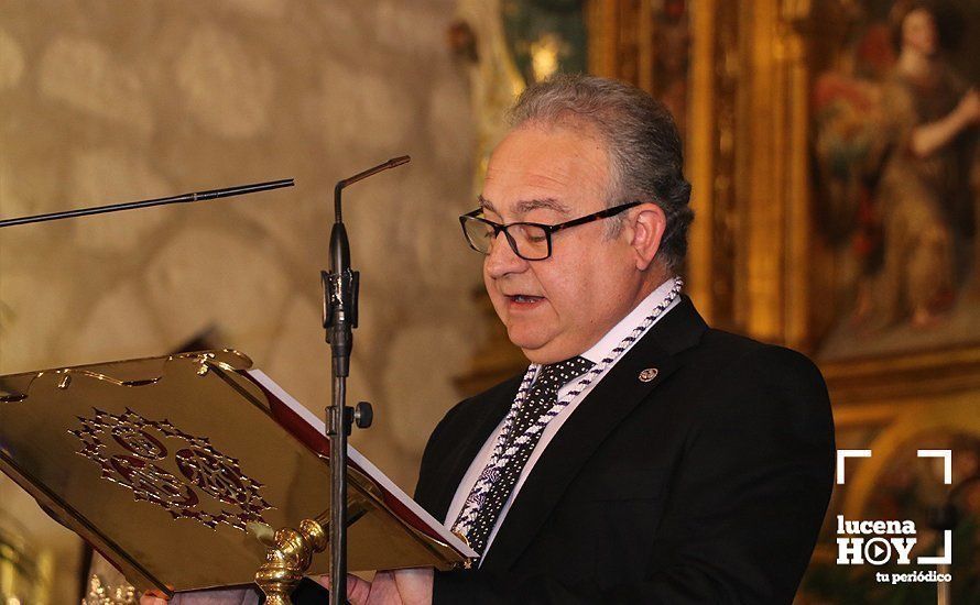 GALERÍA: Las imágenes del Pregón de la Semana Santa de Lucena 2019 y la entrega del premio "Cofrade Manolo Ramírez" GALERÍA: Las imágenes del Pregón de la Semana Santa de Lucena 2019 y la entrega del premio "Cofrade Manolo Ramírez"