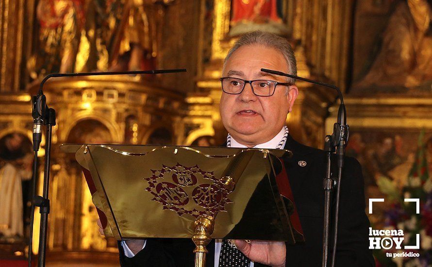 GALERÍA: Las imágenes del Pregón de la Semana Santa de Lucena 2019 y la entrega del premio "Cofrade Manolo Ramírez" GALERÍA: Las imágenes del Pregón de la Semana Santa de Lucena 2019 y la entrega del premio "Cofrade Manolo Ramírez"