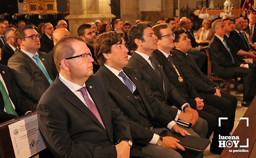 GALERÍA: Las imágenes del Pregón de la Semana Santa de Lucena 2019 y la entrega del premio "Cofrade Manolo Ramírez" GALERÍA: Las imágenes del Pregón de la Semana Santa de Lucena 2019 y la entrega del premio "Cofrade Manolo Ramírez"