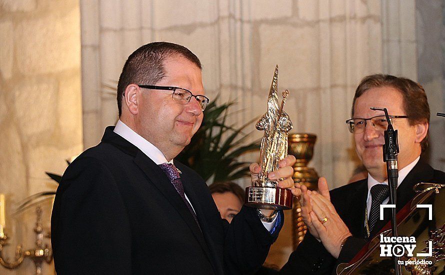 GALERÍA: Las imágenes del Pregón de la Semana Santa de Lucena 2019 y la entrega del premio "Cofrade Manolo Ramírez"