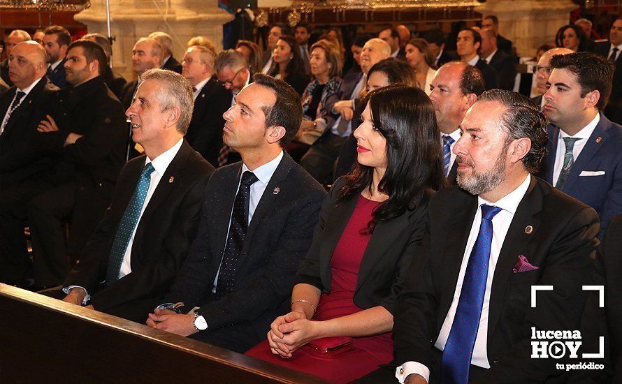 GALERÍA: Las imágenes del Pregón de la Semana Santa de Lucena 2019 y la entrega del premio "Cofrade Manolo Ramírez"