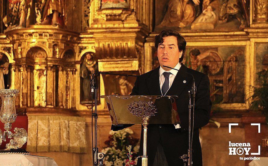 GALERÍA: Las imágenes del Pregón de la Semana Santa de Lucena 2019 y la entrega del premio "Cofrade Manolo Ramírez"