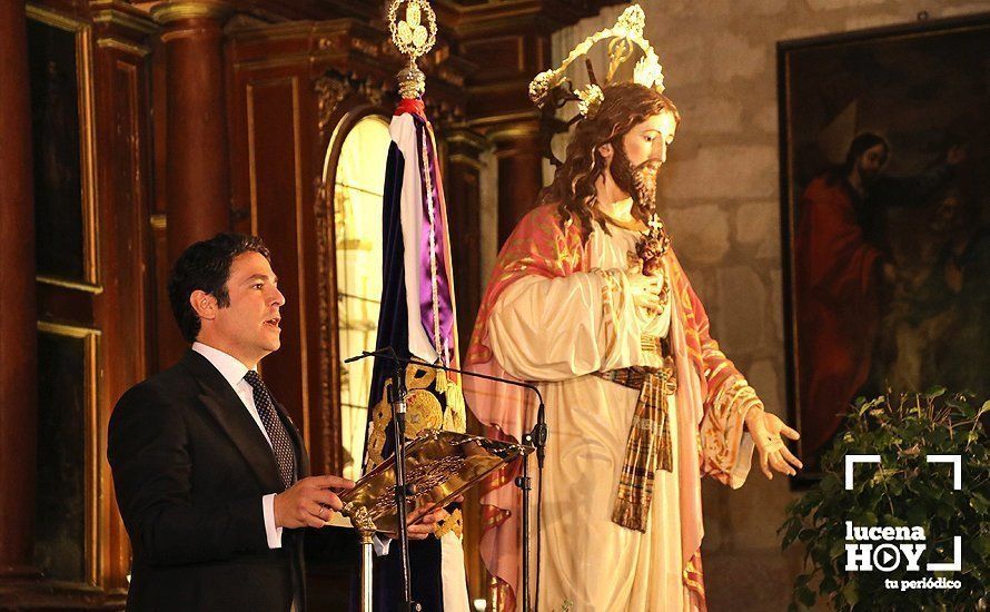 GALERÍA: Las imágenes del Pregón de la Semana Santa de Lucena 2019 y la entrega del premio "Cofrade Manolo Ramírez"