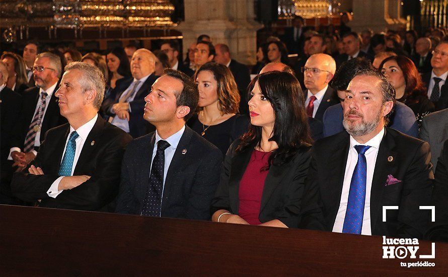 GALERÍA: Las imágenes del Pregón de la Semana Santa de Lucena 2019 y la entrega del premio "Cofrade Manolo Ramírez"