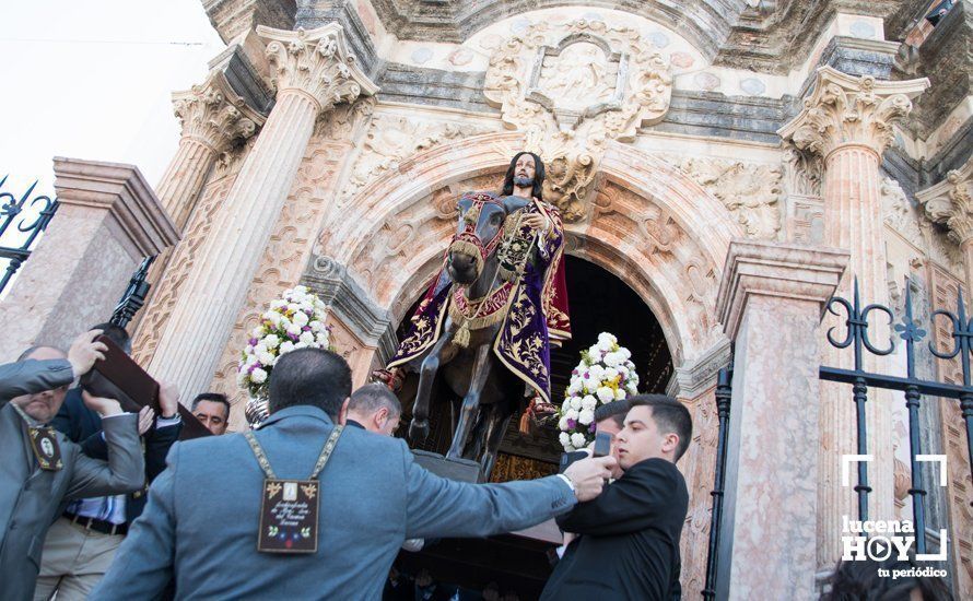 GALERÍA: La "Pollinita" del Carmen abre la Semana Santa presidiendo la Procesión de las Palmas por su 250 Aniversario