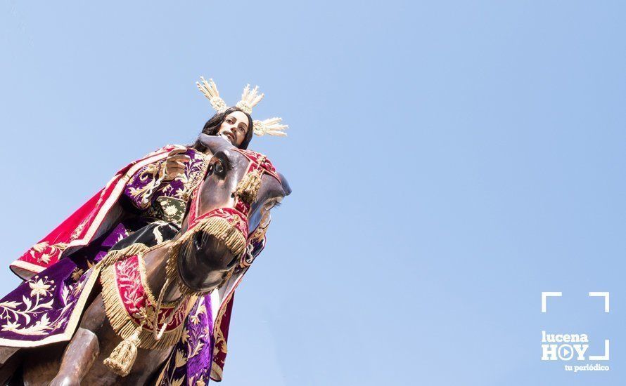 GALERÍA: La "Pollinita" del Carmen abre la Semana Santa presidiendo la Procesión de las Palmas por su 250 Aniversario