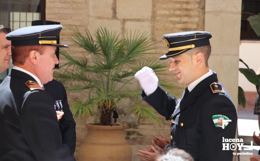 GALERÍA: La Policía Local de Lucena celebra el Día de San Jorge, su patrón, entregando sus condecoraciones