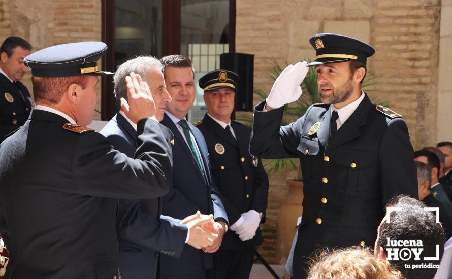 GALERÍA: La Policía Local de Lucena celebra el Día de San Jorge, su patrón, entregando sus condecoraciones