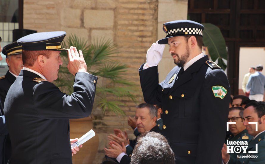 GALERÍA: La Policía Local de Lucena celebra el Día de San Jorge, su patrón, entregando sus condecoraciones