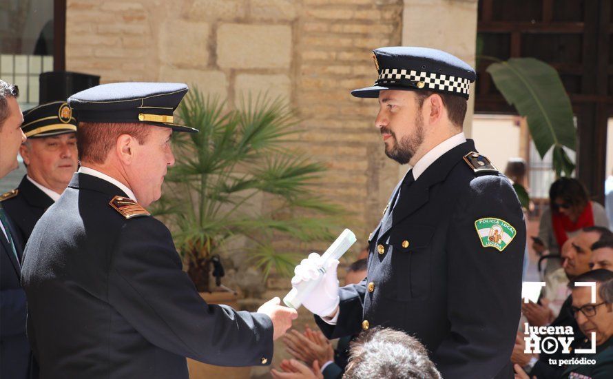 GALERÍA: La Policía Local de Lucena celebra el Día de San Jorge, su patrón, entregando sus condecoraciones