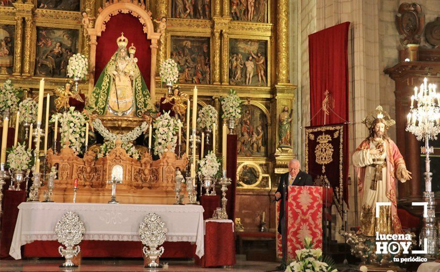 GALERÍA: Fiestas Aracelitanas 2019. El Pregón: Miguel Cuenca invita a conocer Lucena a través de María Stma. de Araceli GALERÍA: Fiestas Aracelitanas 2019. El Pregón: Miguel Cuenca invita a conocer Lucena a través de María Stma. de Araceli