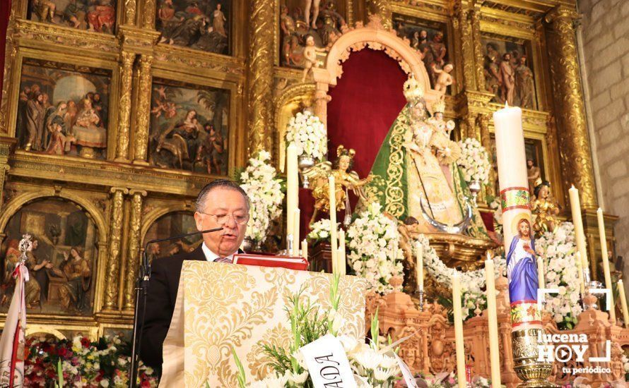 FIESTAS ARACELITANAS: El Obispo de Córdoba preside la Solemne Función Religiosa en San Mateo