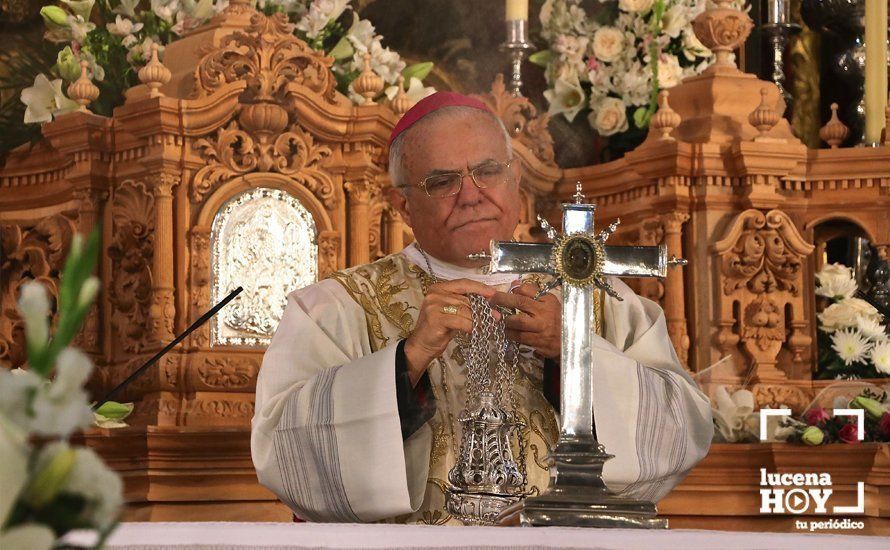 FIESTAS ARACELITANAS: El Obispo de Córdoba preside la Solemne Función Religiosa en San Mateo