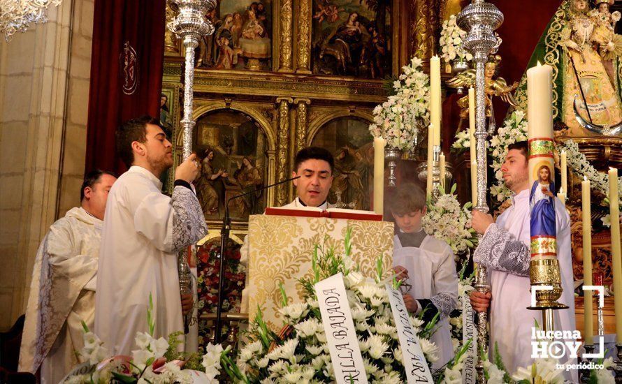 FIESTAS ARACELITANAS: El Obispo de Córdoba preside la Solemne Función Religiosa en San Mateo