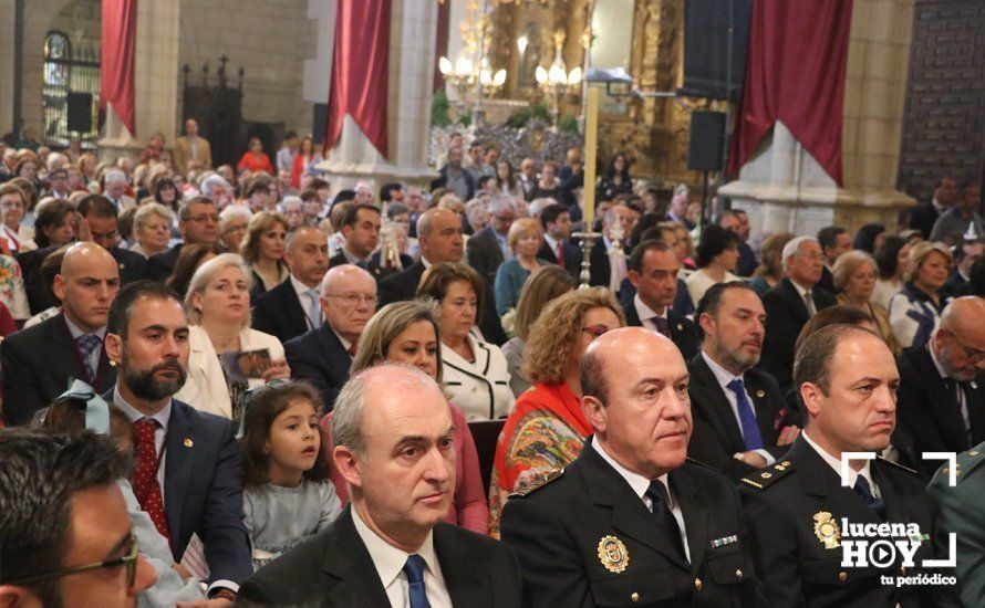 FIESTAS ARACELITANAS: El Obispo de Córdoba preside la Solemne Función Religiosa en San Mateo