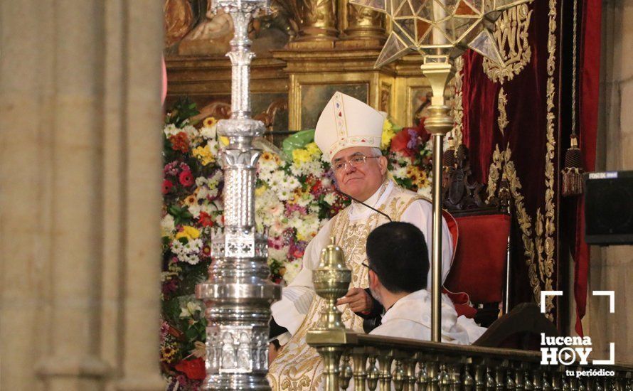 FIESTAS ARACELITANAS: El Obispo de Córdoba preside la Solemne Función Religiosa en San Mateo