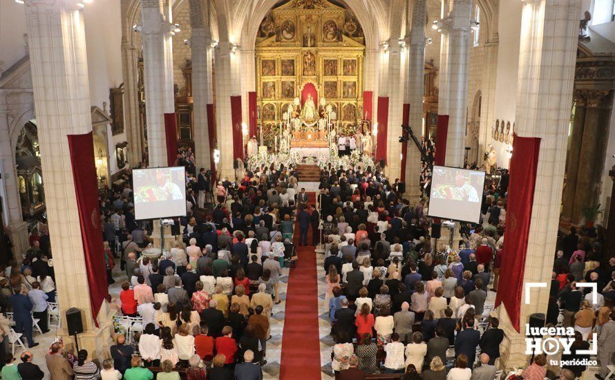 FIESTAS ARACELITANAS: El Obispo de Córdoba preside la Solemne Función Religiosa en San Mateo