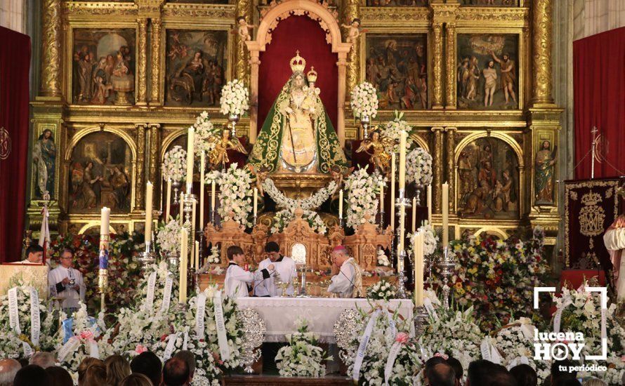 FIESTAS ARACELITANAS: El Obispo de Córdoba preside la Solemne Función Religiosa en San Mateo