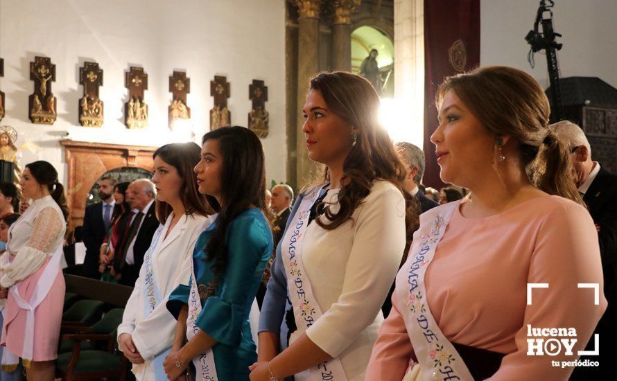 FIESTAS ARACELITANAS: El Obispo de Córdoba preside la Solemne Función Religiosa en San Mateo