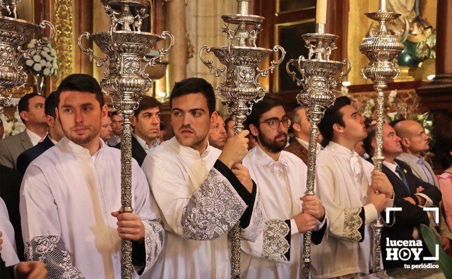 FIESTAS ARACELITANAS: El Obispo de Córdoba preside la Solemne Función Religiosa en San Mateo