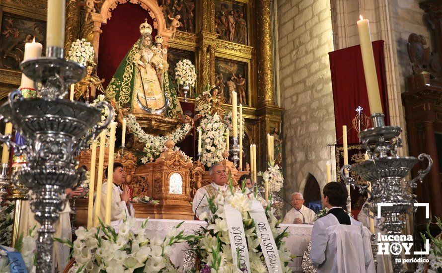 FIESTAS ARACELITANAS: El Obispo de Córdoba preside la Solemne Función Religiosa en San Mateo