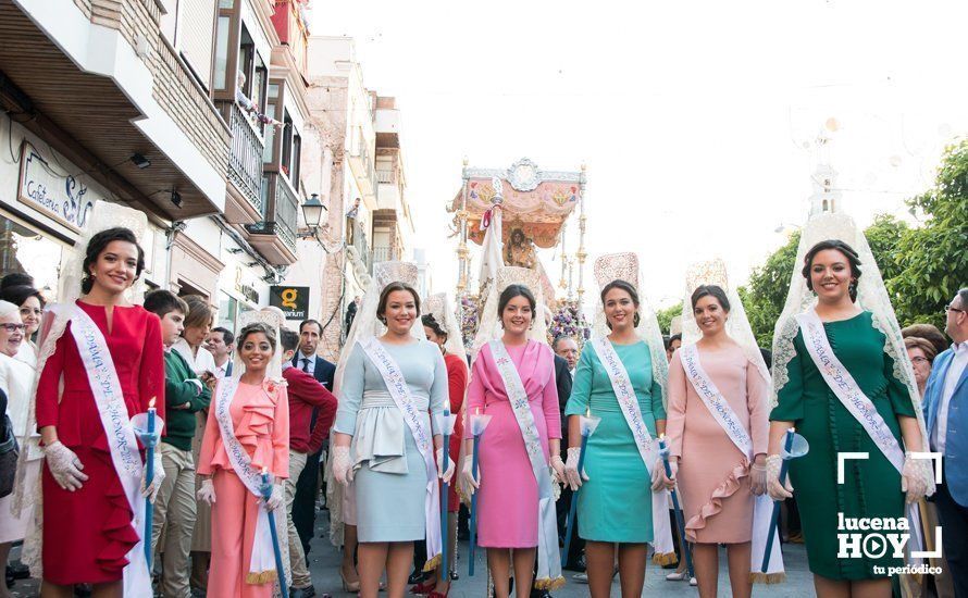 GALERÍA: Fiestas Aracelitanas 2019. Un río de devoción por las calles de Lucena