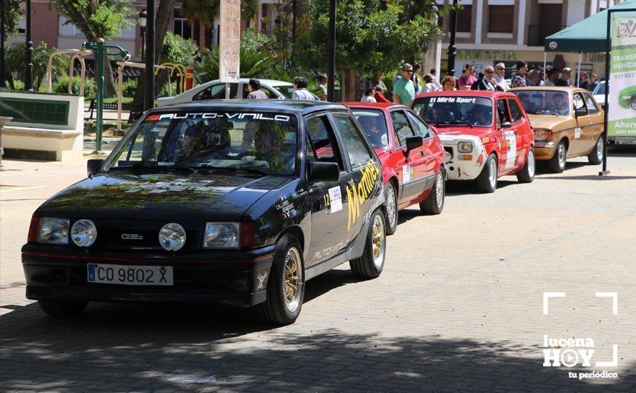 GALERÍA: Treinta y tres vehículos participan desde esta mañana en la III Clásica de Regularidad 'Ciudad de Lucena'
