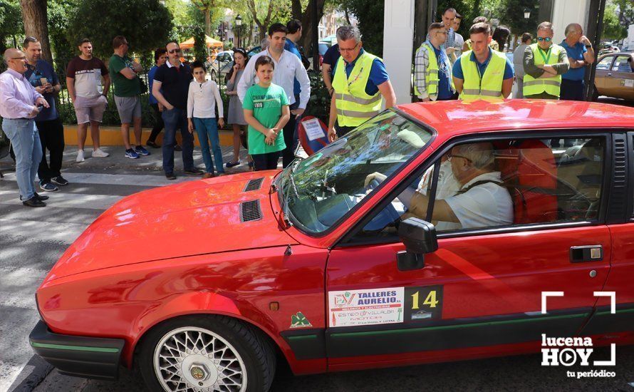 GALERÍA: Treinta y tres vehículos participan desde esta mañana en la III Clásica de Regularidad 'Ciudad de Lucena'