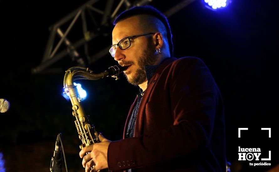 GALERÍA:  Belén Blanco brilla en el Festival de Jazz de Lucena, que ayer contó también con la Andalucía Big Band