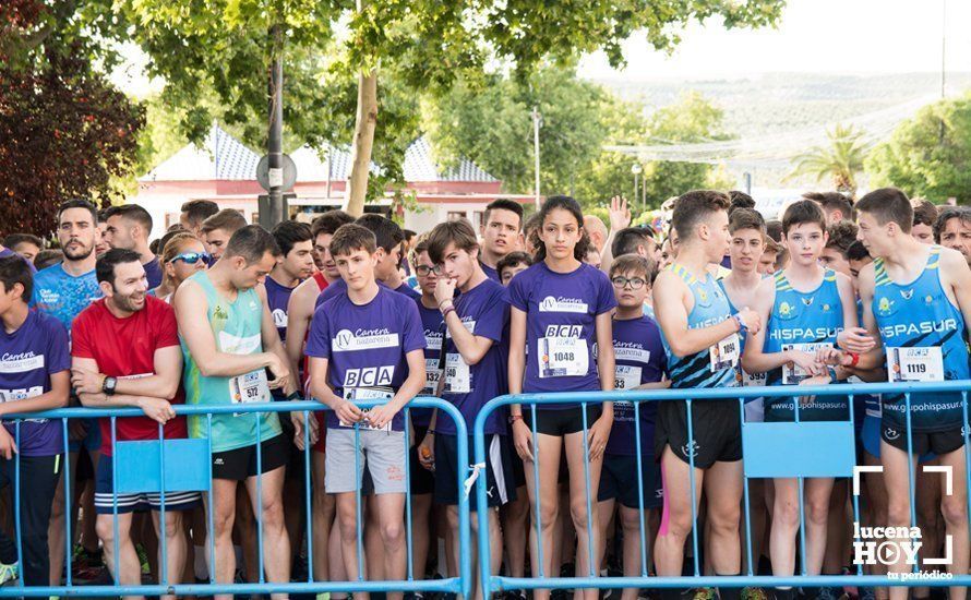 GALERÍA: Jasmine Boutoil y Jaume Leiva se llevan la multitudinaria IV Carrera Nazarena de Lucena