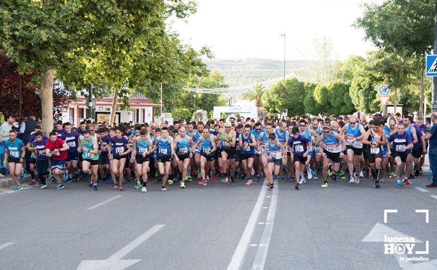 GALERÍA: Jasmine Boutoil y Jaume Leiva se llevan la multitudinaria IV Carrera Nazarena de Lucena