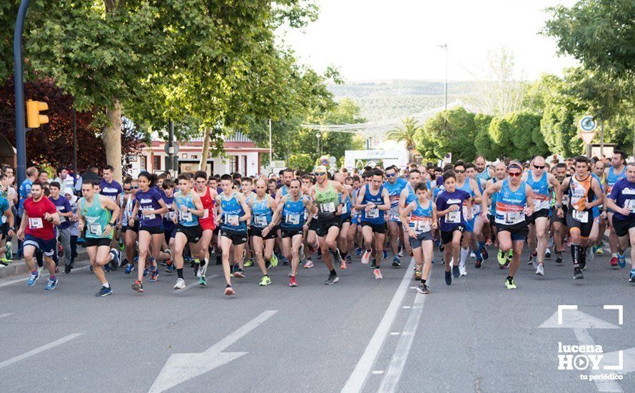 GALERÍA: Jasmine Boutoil y Jaume Leiva se llevan la multitudinaria IV Carrera Nazarena de Lucena